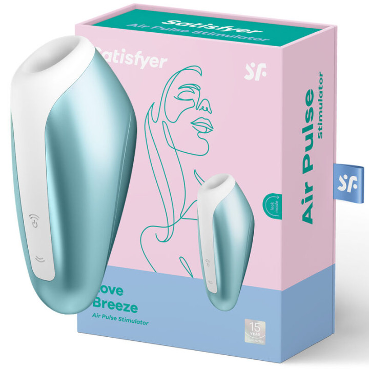 Satisfyer - Przyssaczka Love Breeze Ice Blue