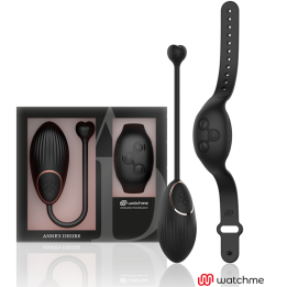 Anne's Desire - Egg Tecnologia di Controllo Remoto Watchme Nero