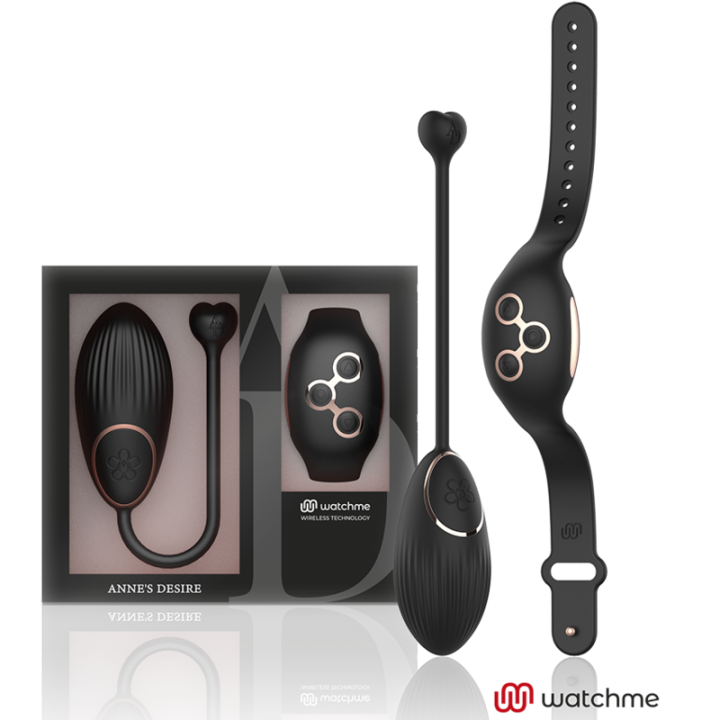 Anne's Desire - Egg Remote Control Technology Watchme Black/Gold
