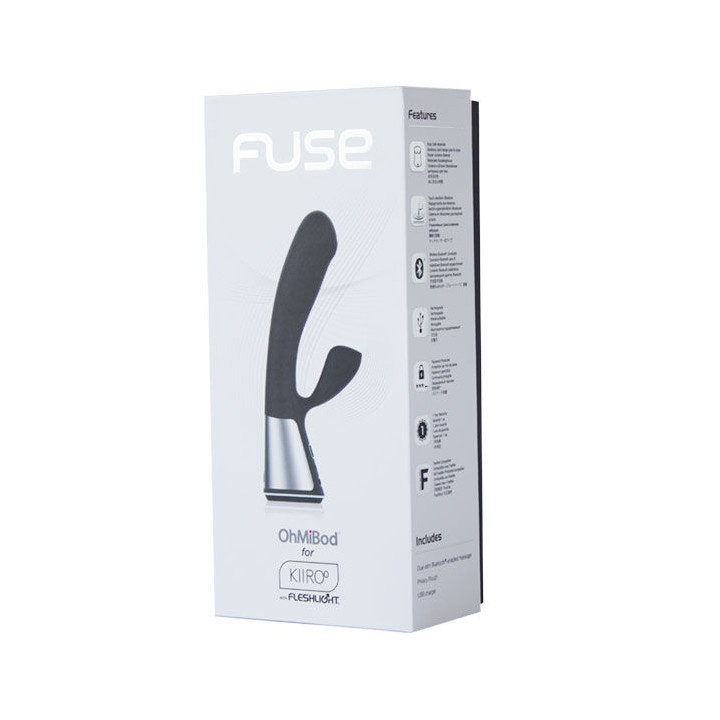 Kiiroo - Pilot z Aplikacja Ohmibod Fuse Czarny