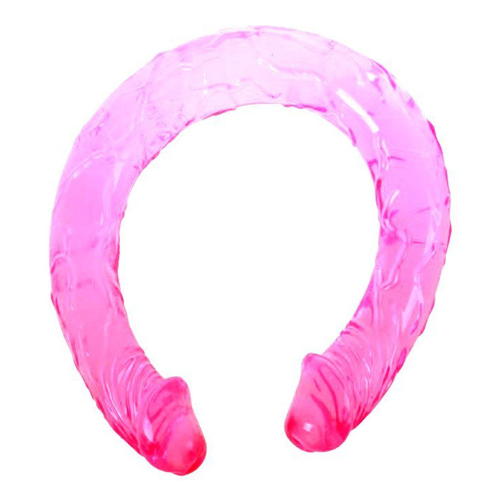 Baile - Rozowy Podwojny Dong 44,5 cm