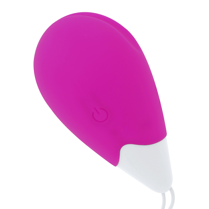 Ohmama - Huevo Vibrador 10 Modos Lila y Blanco