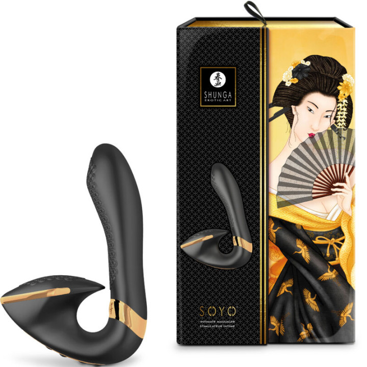 Shunga - Massaggiatore Intimo Soyo Nero