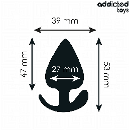 Addicted Toys - Set de 3 Plug Anal Silicona Modelo 2