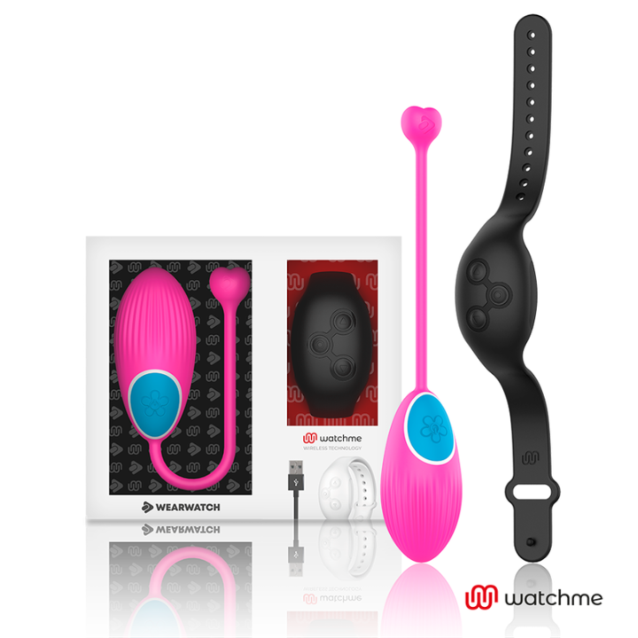 Wearwatch - Télécommande Watchme Technologie uf Fuchsia / Jet