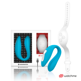 Wearwatch - Watchme Vibratore a Doppia Tecnologia Indigo/Snow