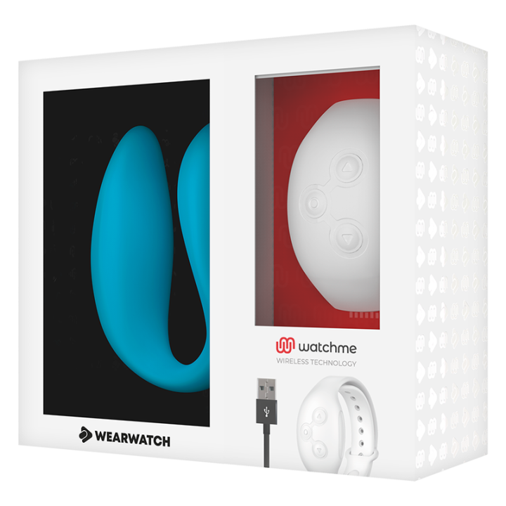 Wearwatch - Watchme Dual Technology Vibrator Indigo/Snow
