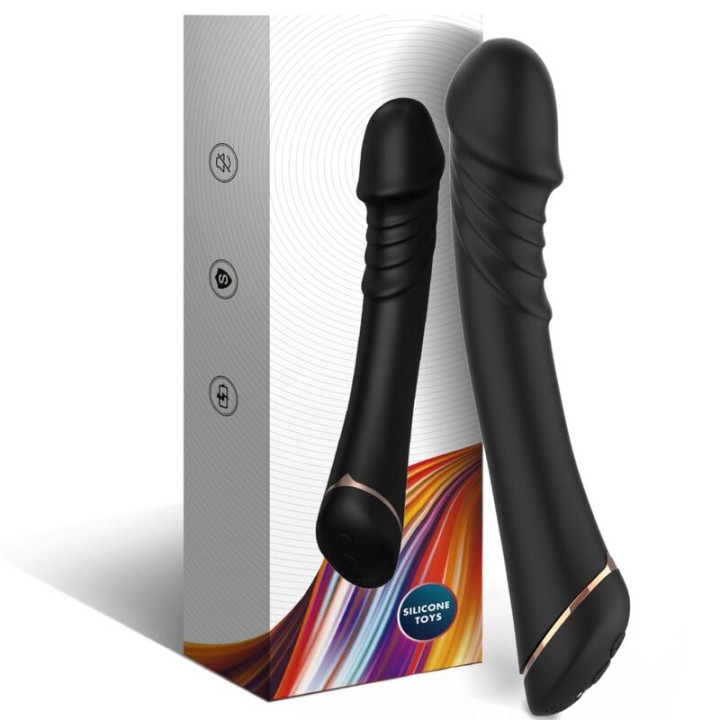 Armony - Dildo Vibrator Silicone Black