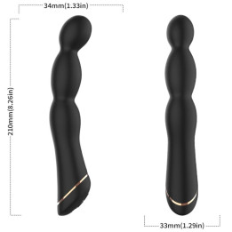 Armony - Vibrador Bambu Ajustável Preto