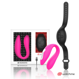 Wearwatch - Vibrador Watchme Dual Technology Fúcsia/Azabache