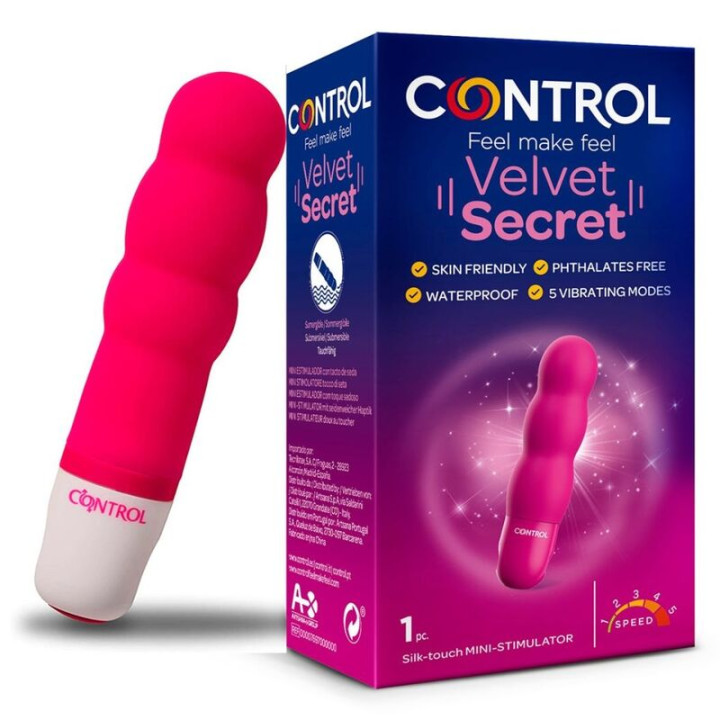 Control - Mini Estimulador Secreto de Veludo