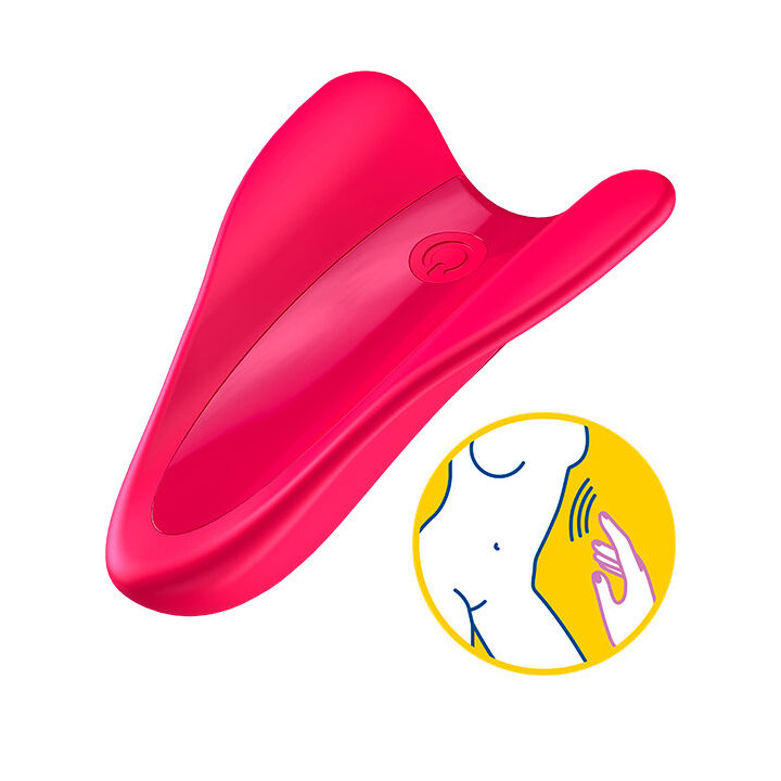 Satisfyer - High Fly Vibrador Dedal Fuchsia