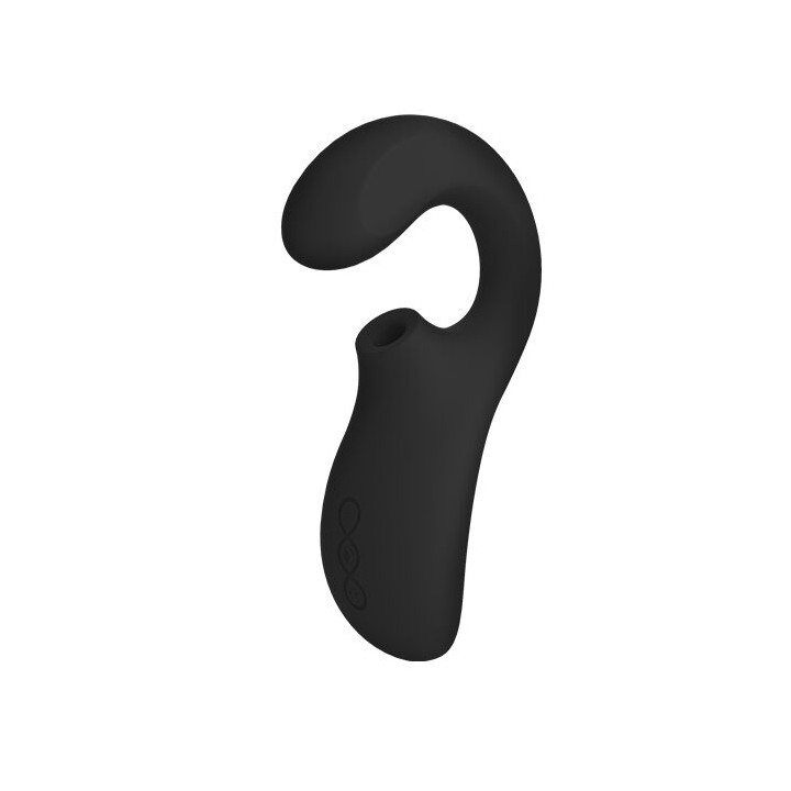 Lelo - Enigma Doppelsaug-Stimulationsmassager Schwarz
