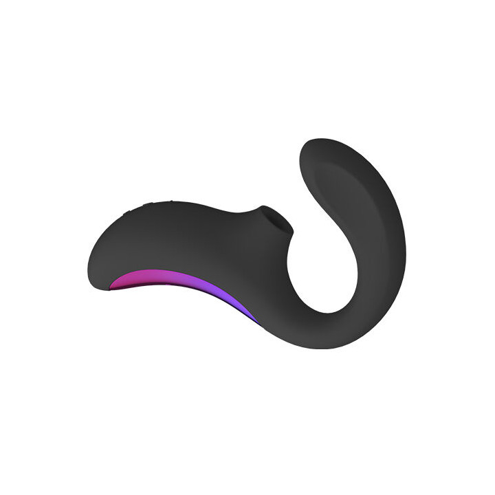 Lelo - Enigma Doppelsaug-Stimulationsmassager Schwarz