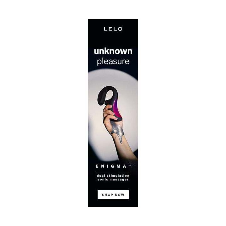 Lelo - Enigma Doppelsaug-Stimulationsmassager Schwarz