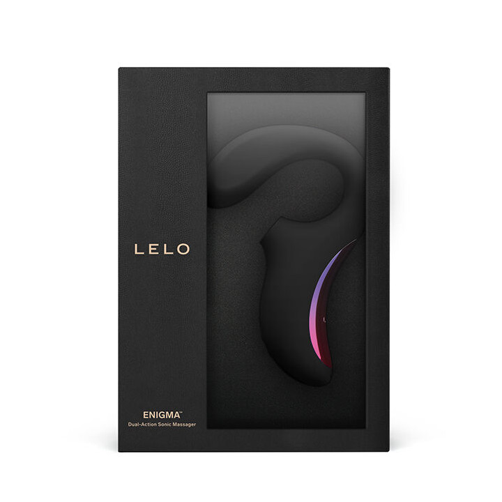 Lelo - Enigma Doppelsaug-Stimulationsmassager Schwarz