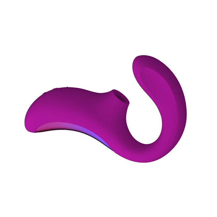 Lelo - Enigma Doppelsaug-Stimulations-Tiefrosen-Massager