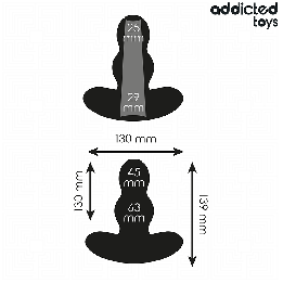 Addicted Toys - 3er-Set Analplug Mit Juwel