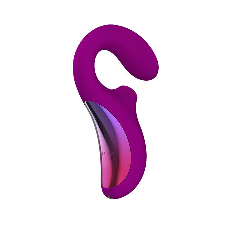 Lelo - Enigma Double Suction Stimulation Purple Massager