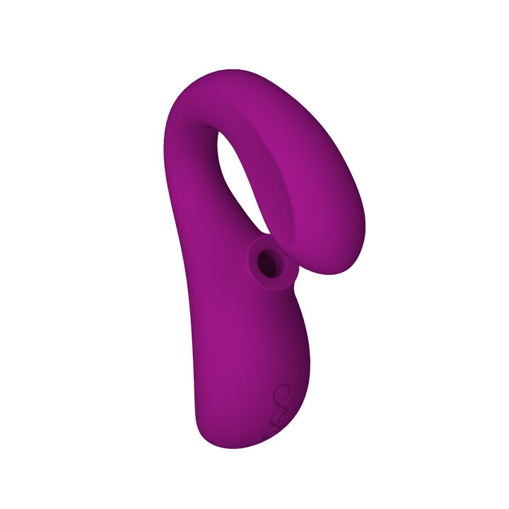 Lelo - Enigma Double Aspiration Stimulation Masseur Rose Profonde