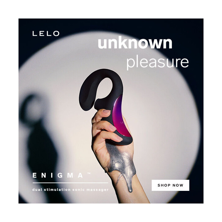 Lelo - Enigma Double Aspiration Stimulation Masseur Rose Profonde