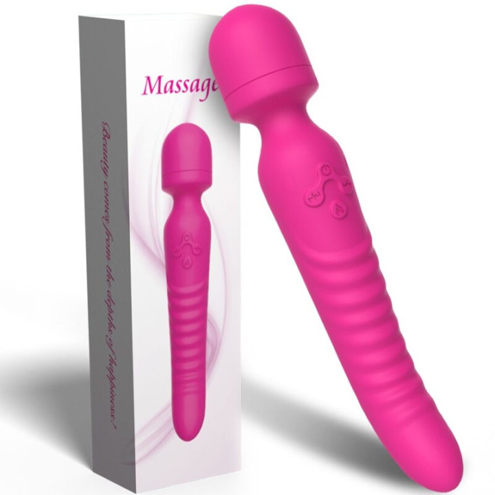 Armony - Mission Massager & Vibrateur Effet Chaleur Fuchsia