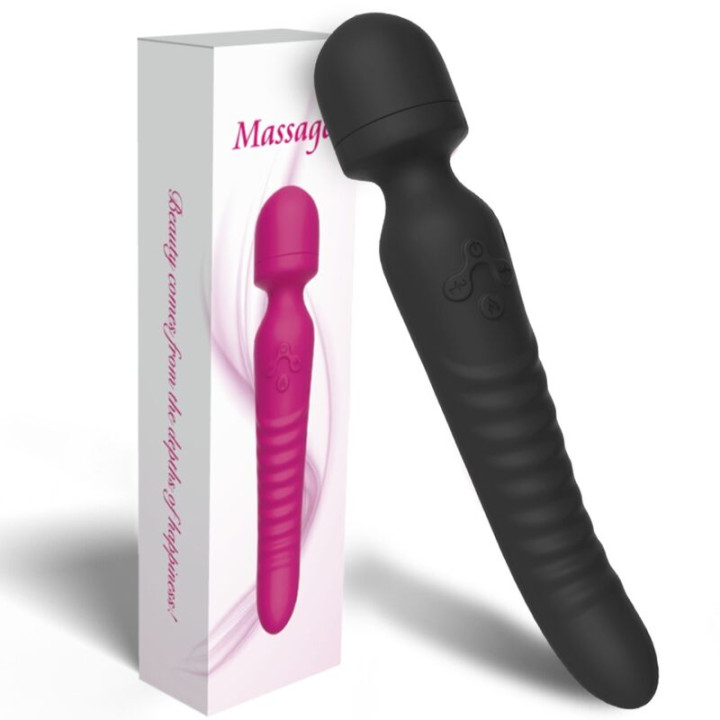 Armony - Massager Mission e Vibrador Efeito de Calor Preto