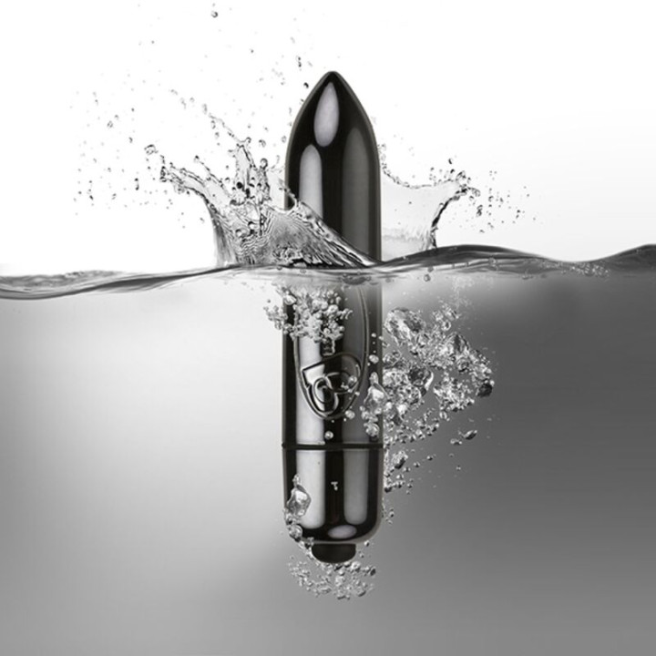 Rocks-Off - Vibrating Bullet ro-80mm Midnight Metal