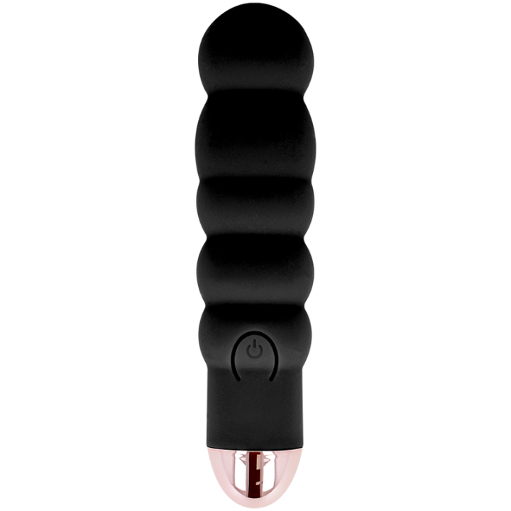 Dolce Vita - Vibrateur Rechargeable Six Noir 7 Vitesses