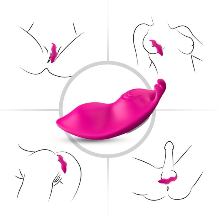 Armony - Honeybee Wearable Panties Vibrator g-Spot Remote Control Fuchsia