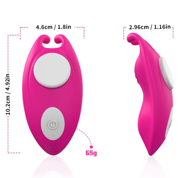 Armony - Honeybee Tragbares Höschenvibrator g-Spot Fuchsia -Kostenlose App