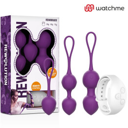 Rewolution - Rewobeads Wibracyjne Kulki Pilot Zdalnego Sterowania z Technologia Watchme