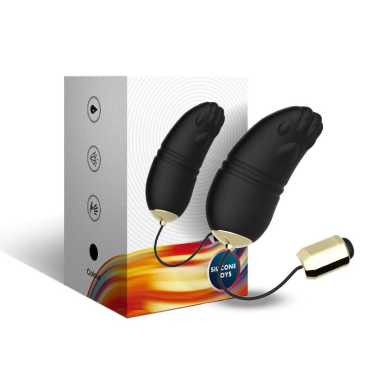 Armony - Kitty Egg Vibrator g-Spot Remote Control Black