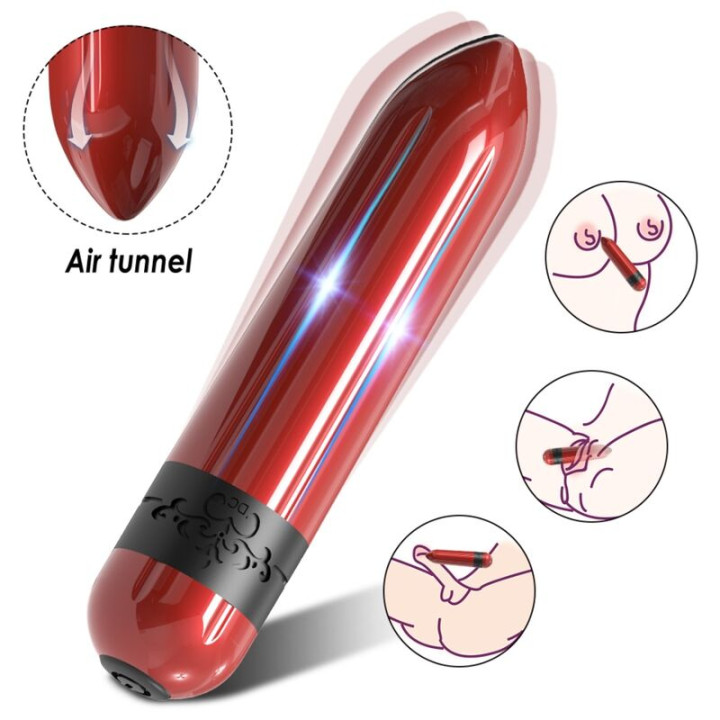Armony - Foguete Vibrador Bala Controle Remoto Fúcsia