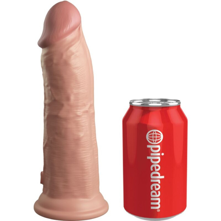 King Cock - Elite Deluxe Adjustable Harness Kit Ring With Testicles & Dildo 20.3 cm