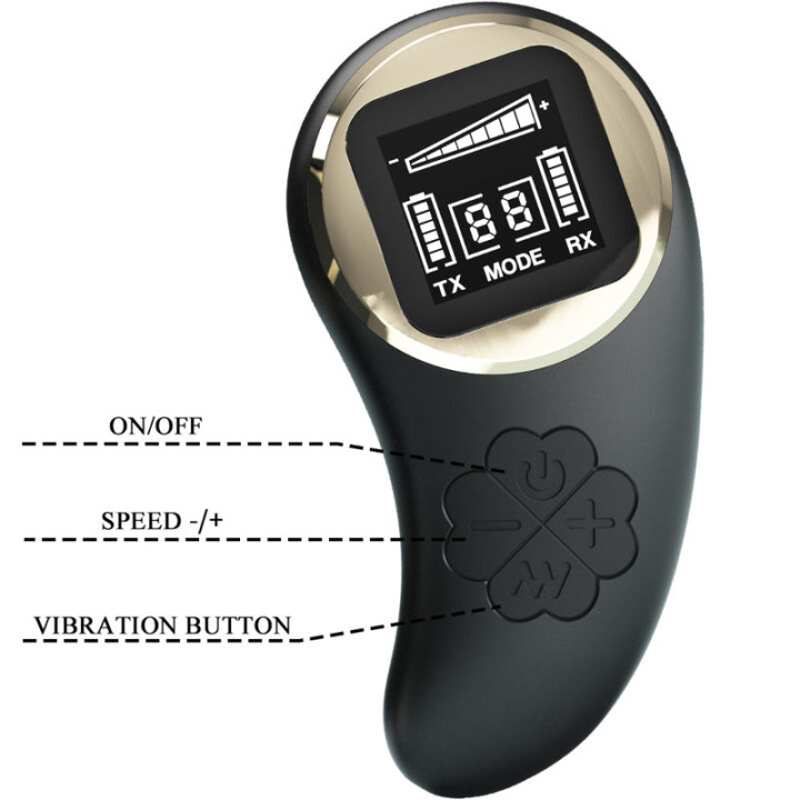 Pretty Love - Telecomando Vibratore Nathan Double Pleasure