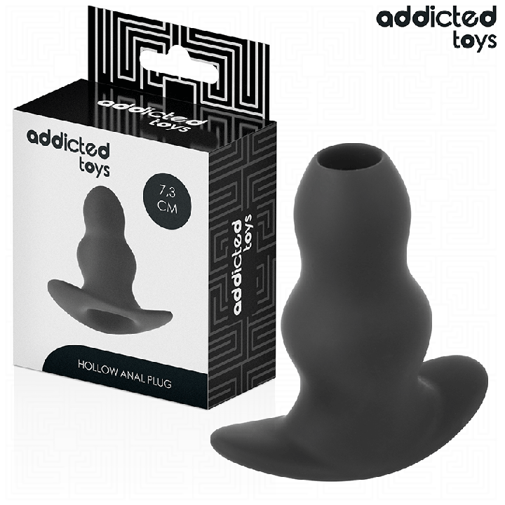 Addicted Toys - Hohl Analplug Grösse s 7,3 cm