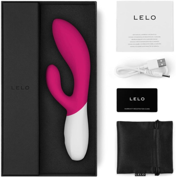 Lelo - Ina Wave 2 Vbrador Luxe Mouvement Spécial Cerise