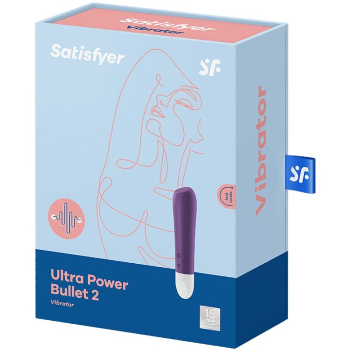 Satisfyer - Ultra Power Bullet 2 Fioletowy
