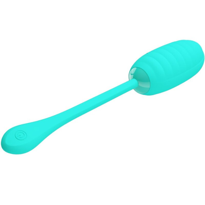 Pretty Love - Oeuf Vibrant Rechargeable Kirk Aqua Vert