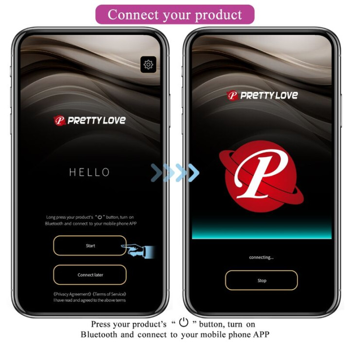 Pretty Love - Casper Lila Wiederaufladbares Vibrierendes ei