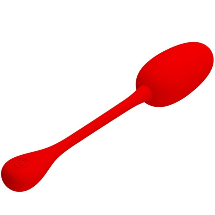 Pretty Love - Oeuf Vibrant Rechargeable Knucker Rouge