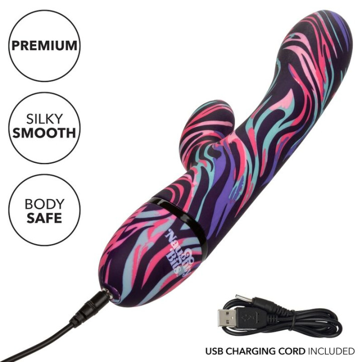 Calexotics - Vibrador de Varinha Dupla Menage a Moi