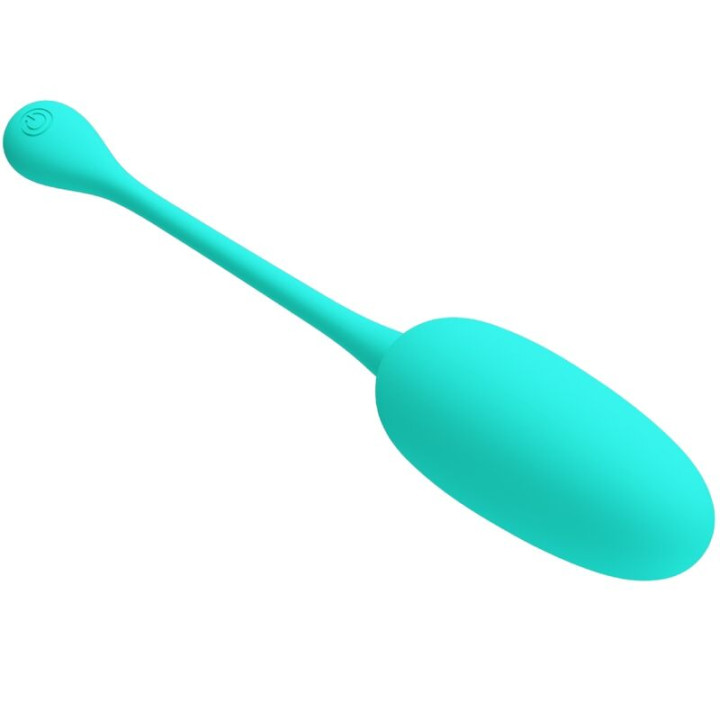 Pretty Love - Uovo Vibrante Ricaricabile Knucker Verde Acqua