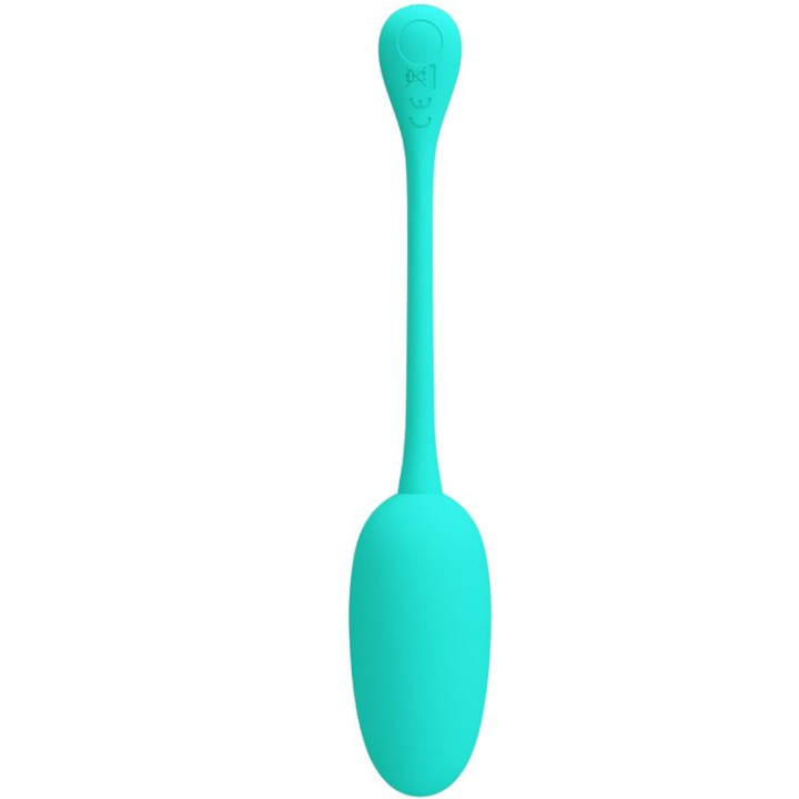 Pretty Love - Uovo Vibrante Ricaricabile Knucker Verde Acqua