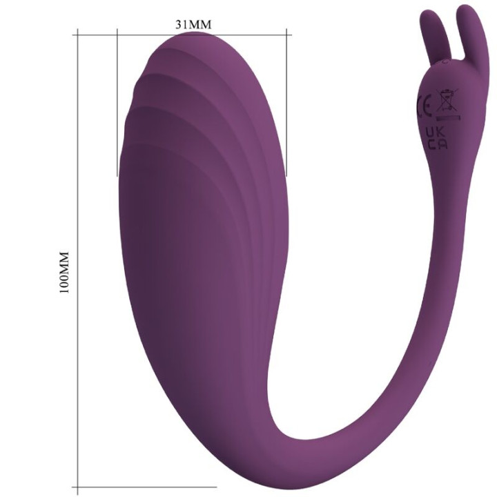 Pretty Love - Télécommande Catalina Vibrator App Violet