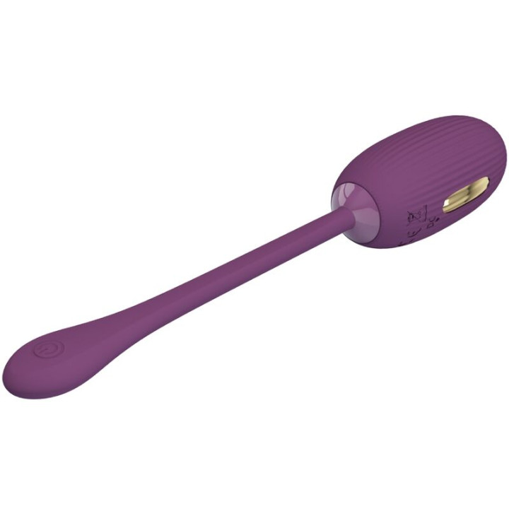 Pretty Love - Doreen Purple Wiederaufladbares Vibrations-ei