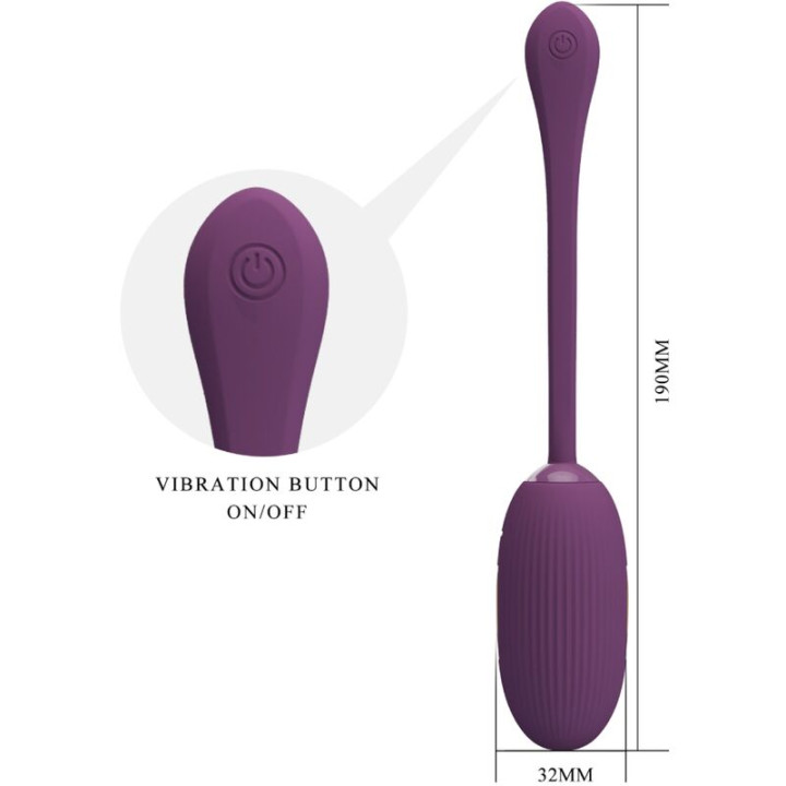 Pretty Love - Doreen Oeuf Vibrant Rechargeable Violet