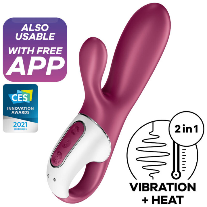 Satisfyer - Vibrateur Point g Hot Bunny