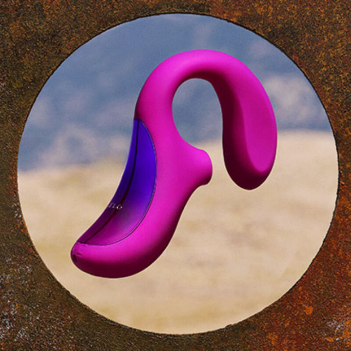 Lelo - Enigma Cruise Masseur Sonique Double Stimulation Deep Rose